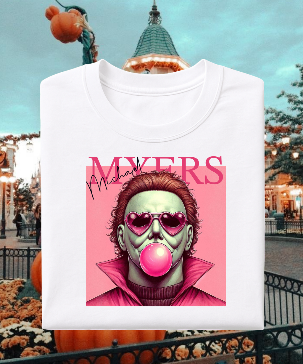 Michael Myers Halloween - Tshirt - White/Black