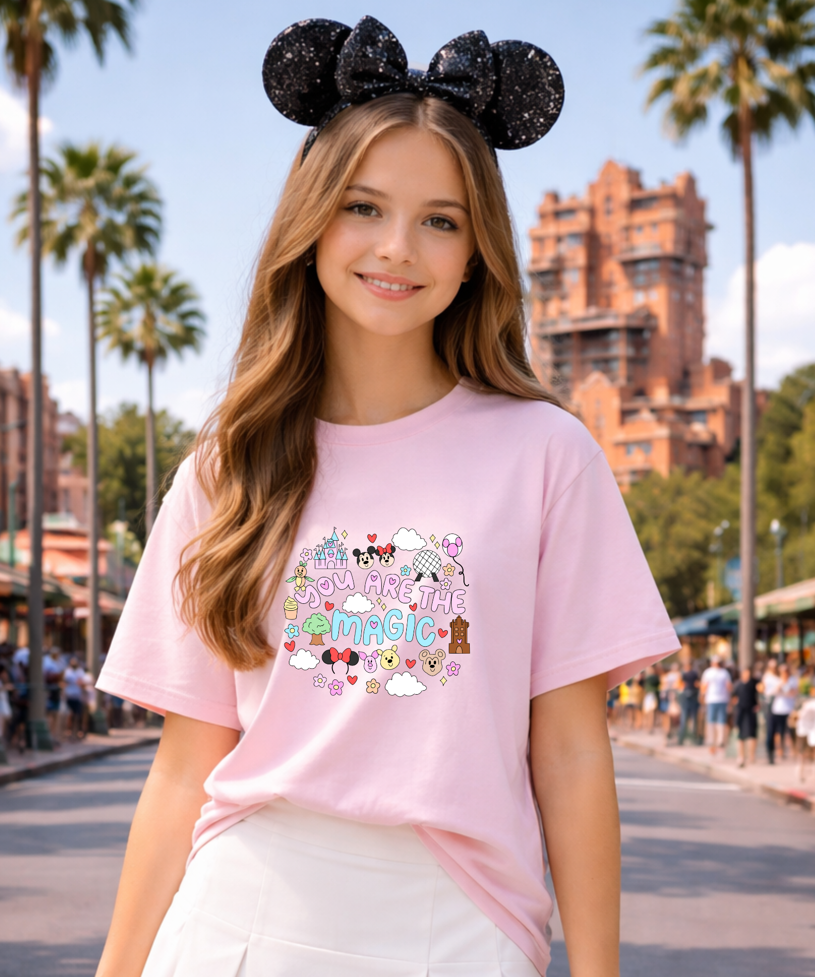 You Are The Magic - Tshirt/Sweatshirt - Blue/Pink/White