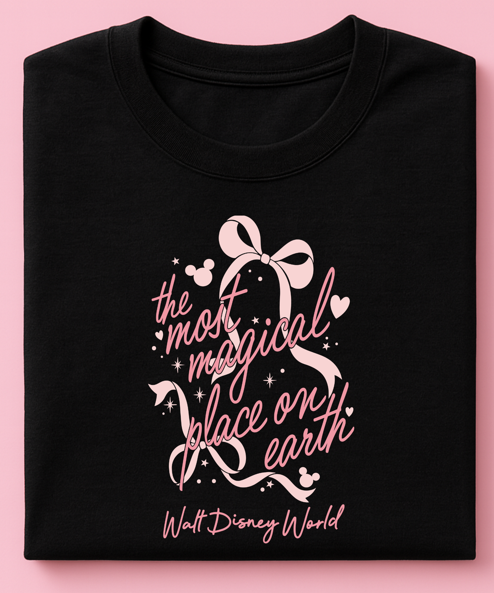 Most Magical Place Coquette - Black/White