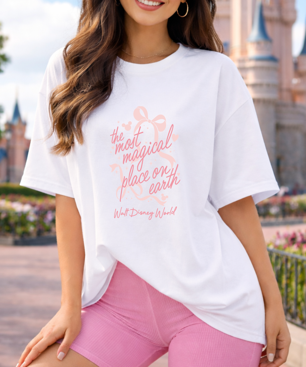 Most Magical Place Coquette - Black/White