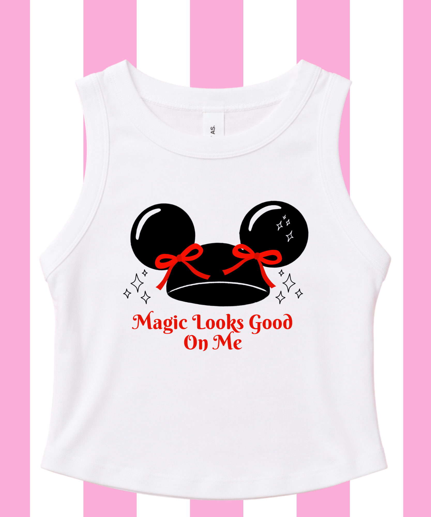 Magic Looks Good On Me Exclusive - Cropped Tee/Cropped Vest