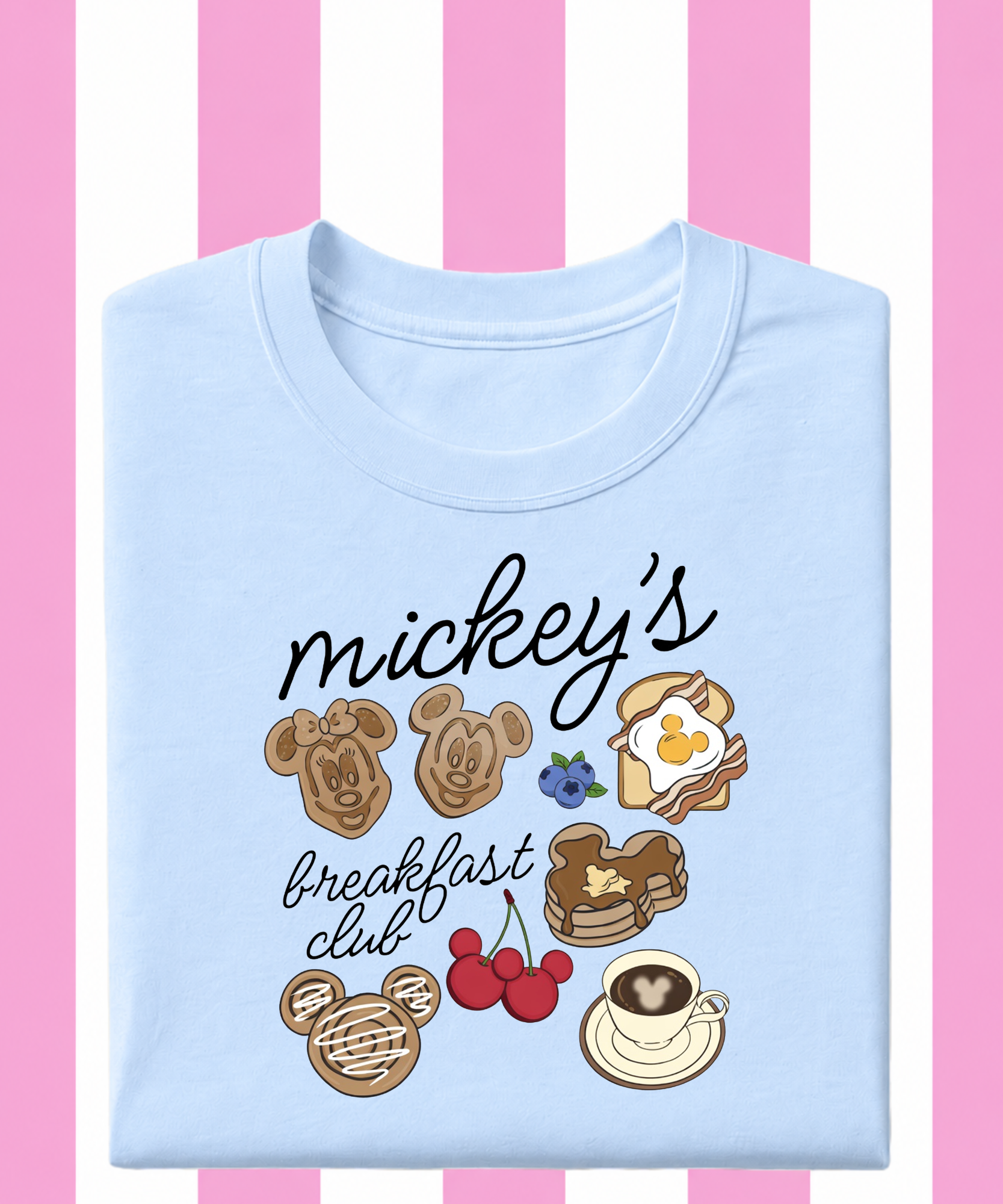 Mickeys Breakfast Club - Tshirt