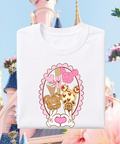 Snacks Frame Tshirt - White
