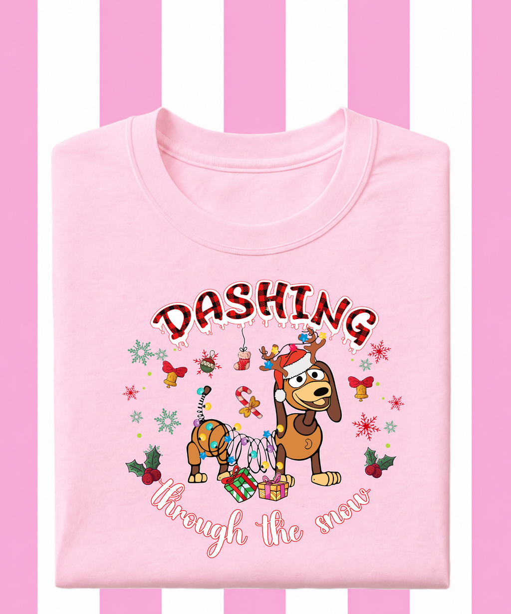 Dashing Through The Snow - Tshirt