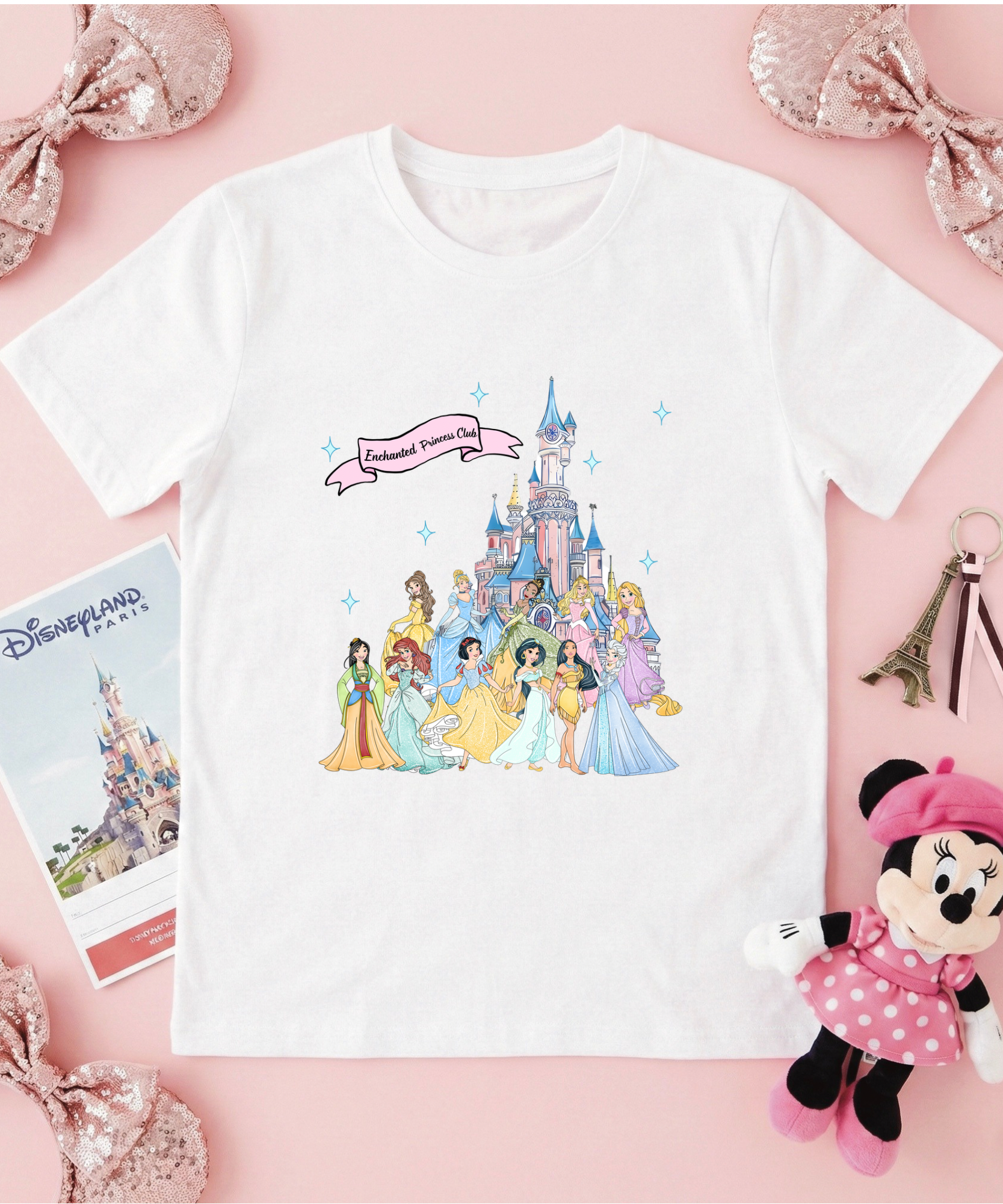 Enchanted Princess Club Exclusive - Tshirt/Sweatshirt - White/Pink