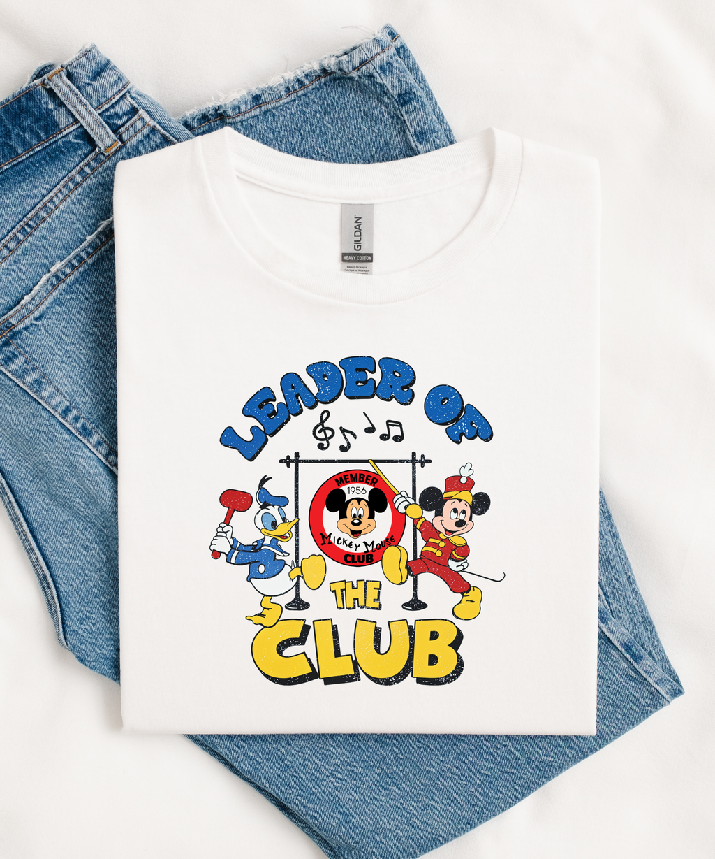 Leader Of The Club - Tshirt - White