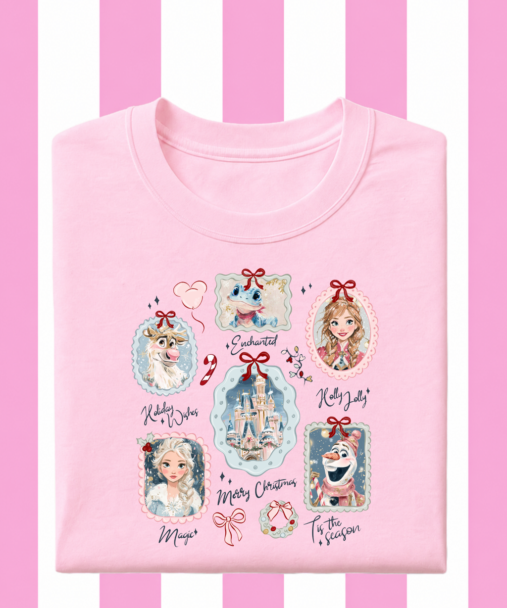 Frozen Friends Christmas Frames - Tshirt/Sweatshirt