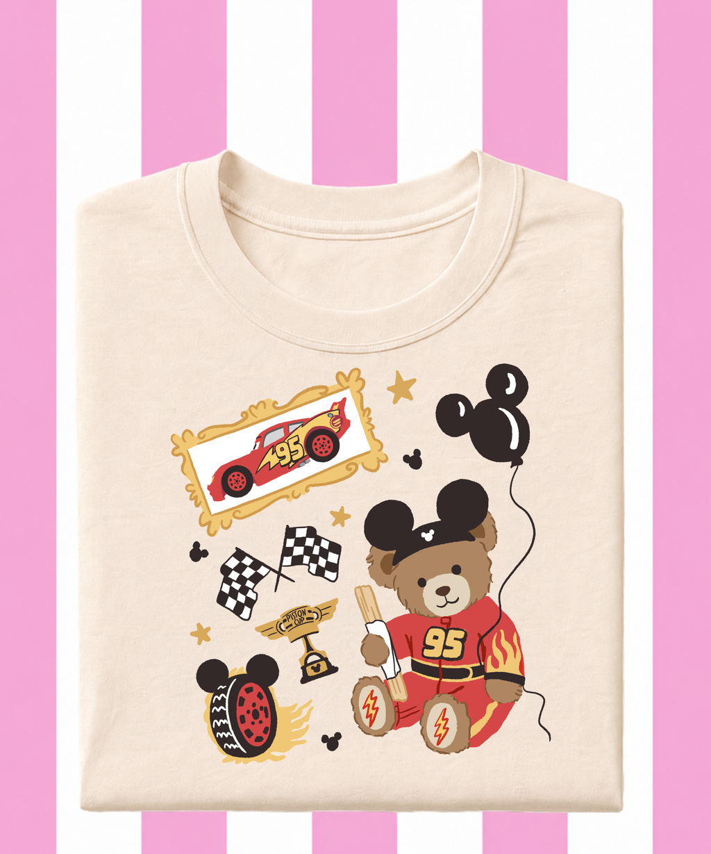 McQueen Cozy Bear - T-shirt
