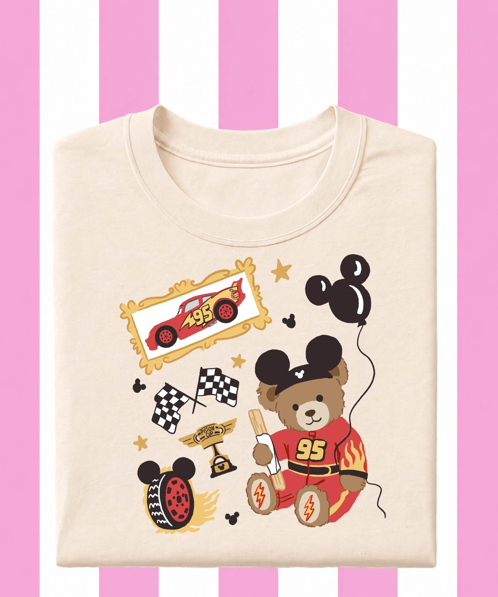 McQueen Cozy Bear - T-shirt