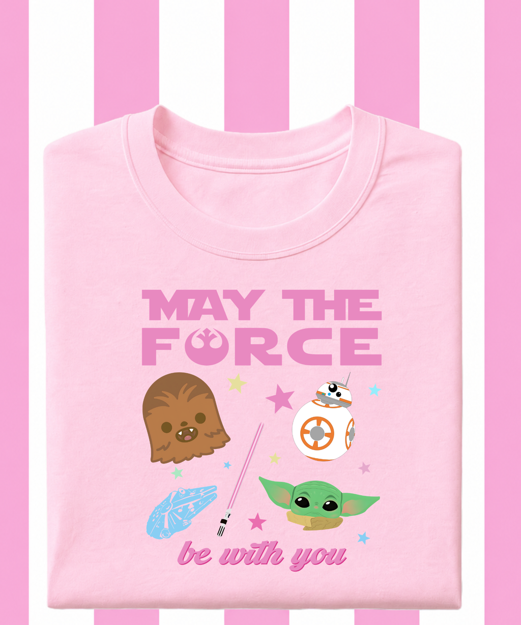 May The Force Be With You - Tshirt