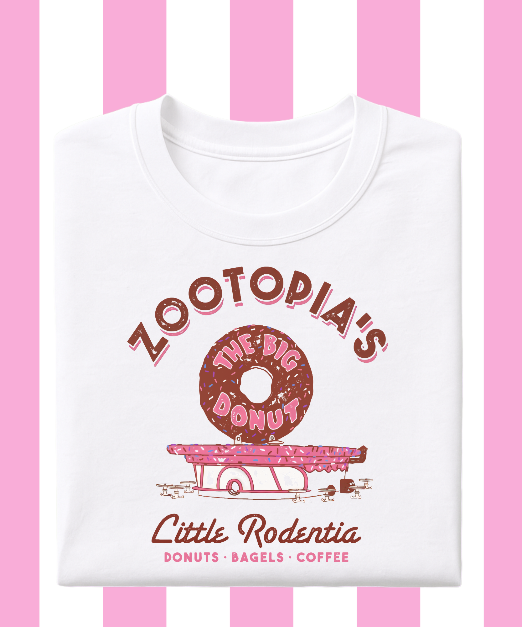 Zootopia Big Donut - Tshirt