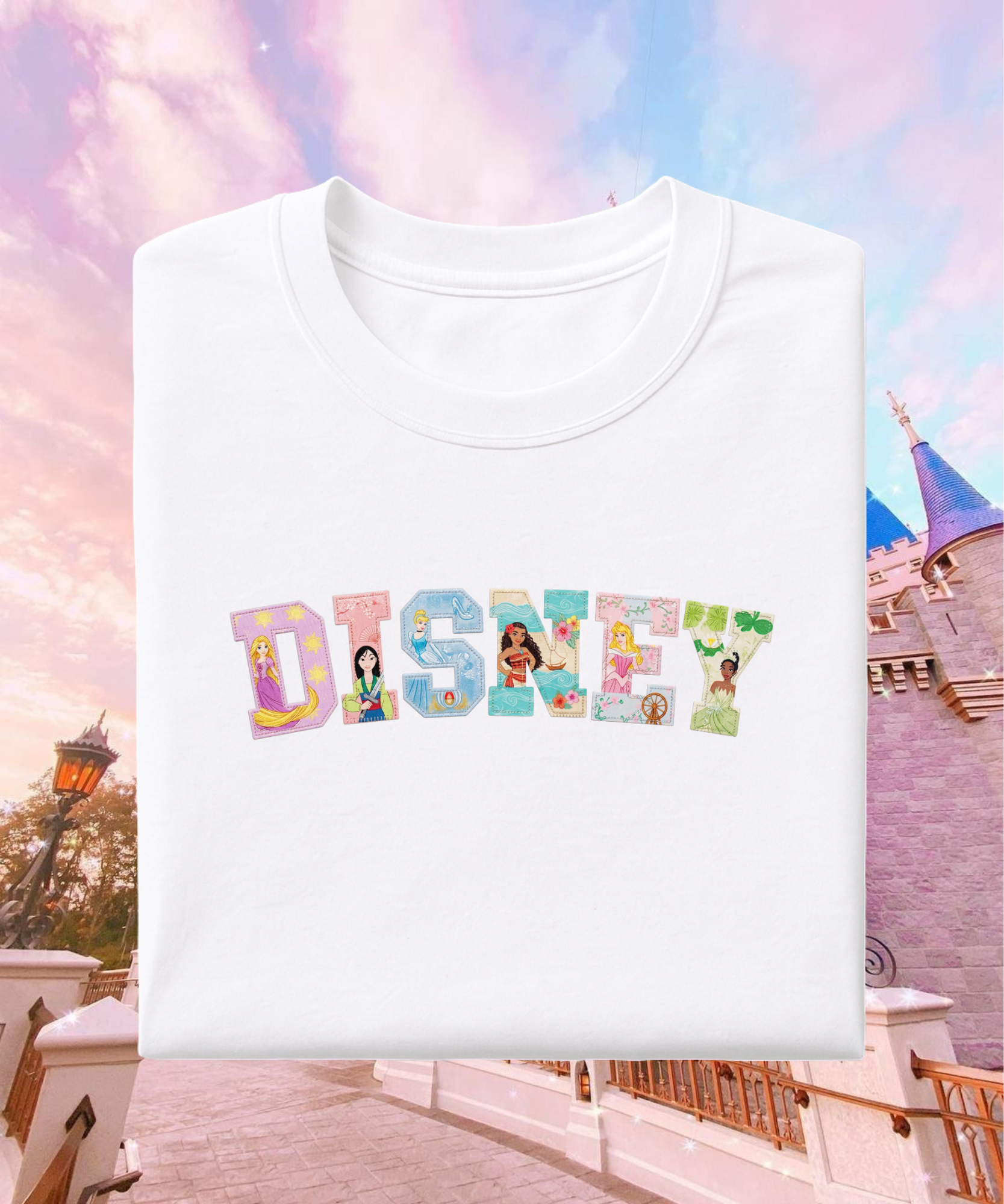 Princess DNY Letters - Tshirt/Sweatshirt - White