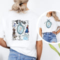 Elsa Double Sided Tee - White