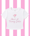 She’s A DNY Girlie Exclusive - Cropped Tee/Cropped Vest