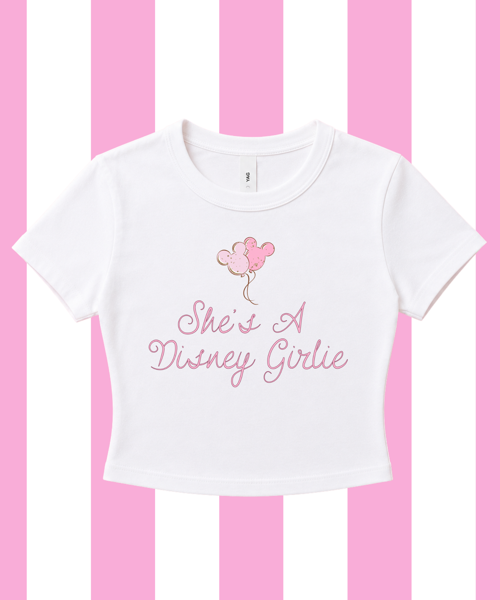 She’s A DNY Girlie Exclusive - Cropped Tee/Cropped Vest