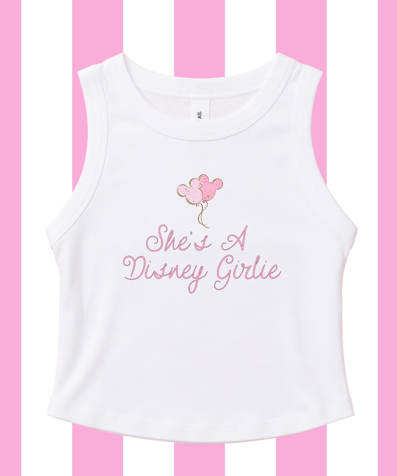 She’s A DNY Girlie Exclusive - Cropped Tee/Cropped Vest