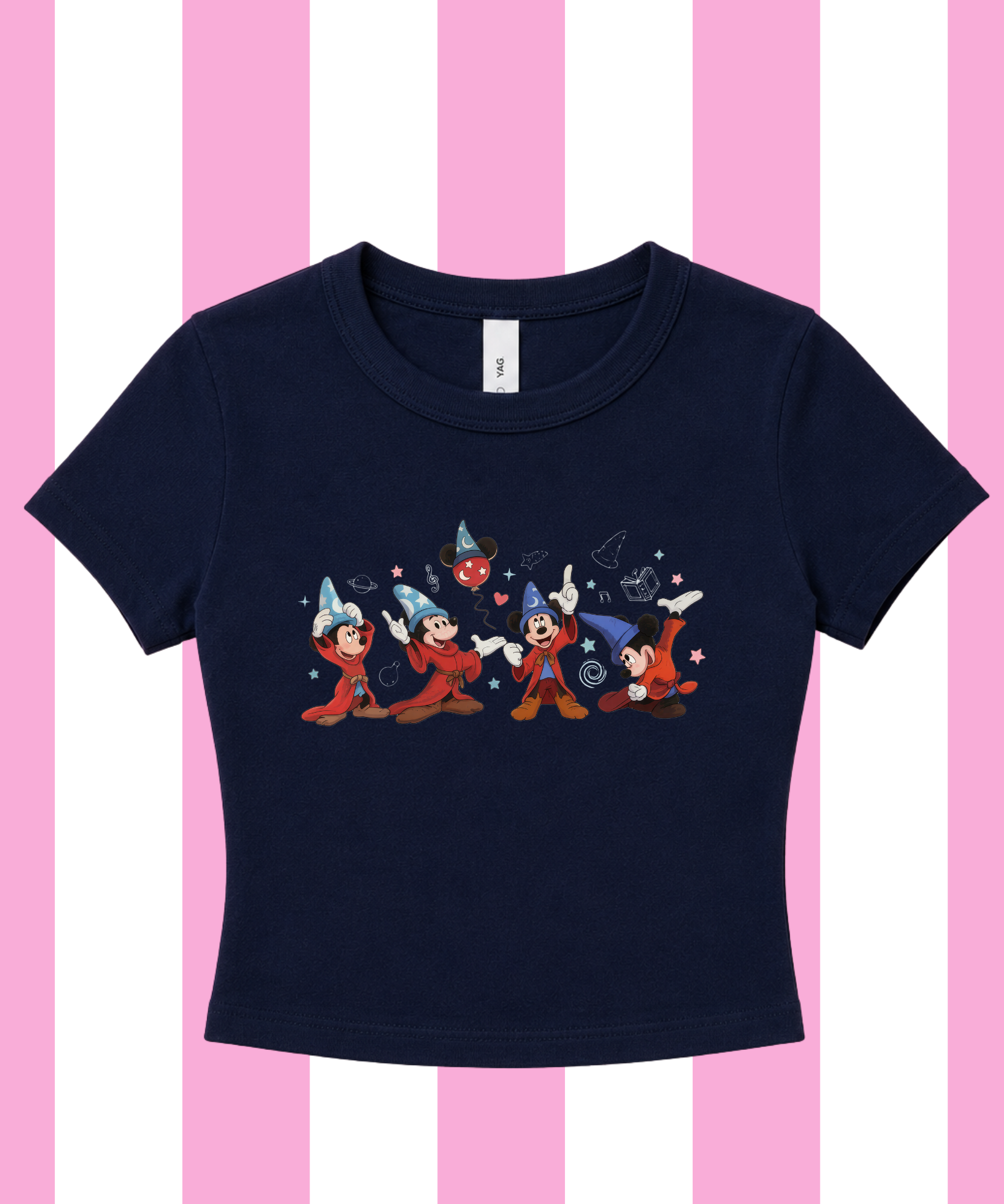 Sorcerer - Cropped Tee/Cropped Vest