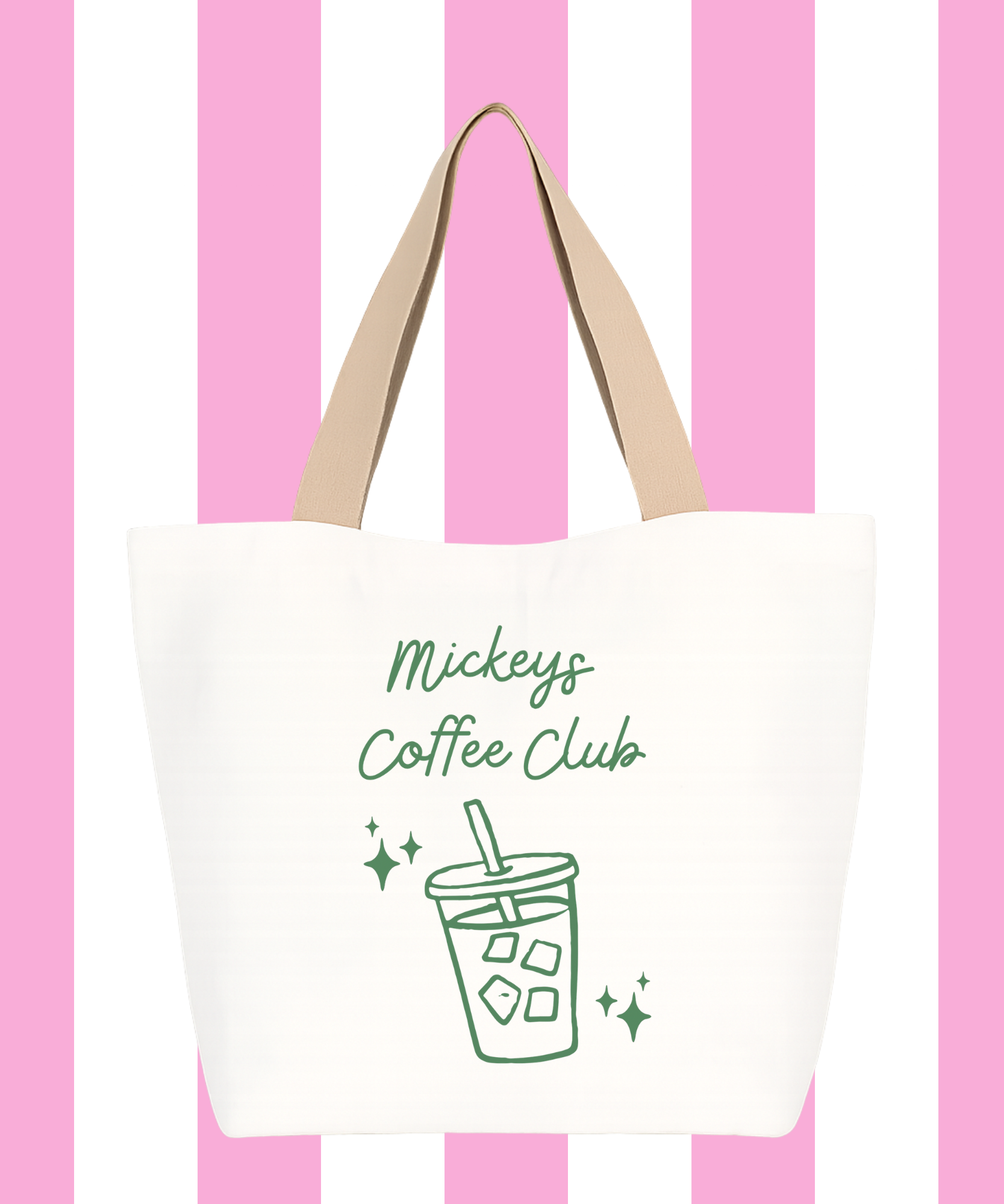 Mickeys Coffee Club Shopping Bag