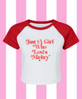 Just A Girl Who Loves Mickey Exclusive - Cropped Tee