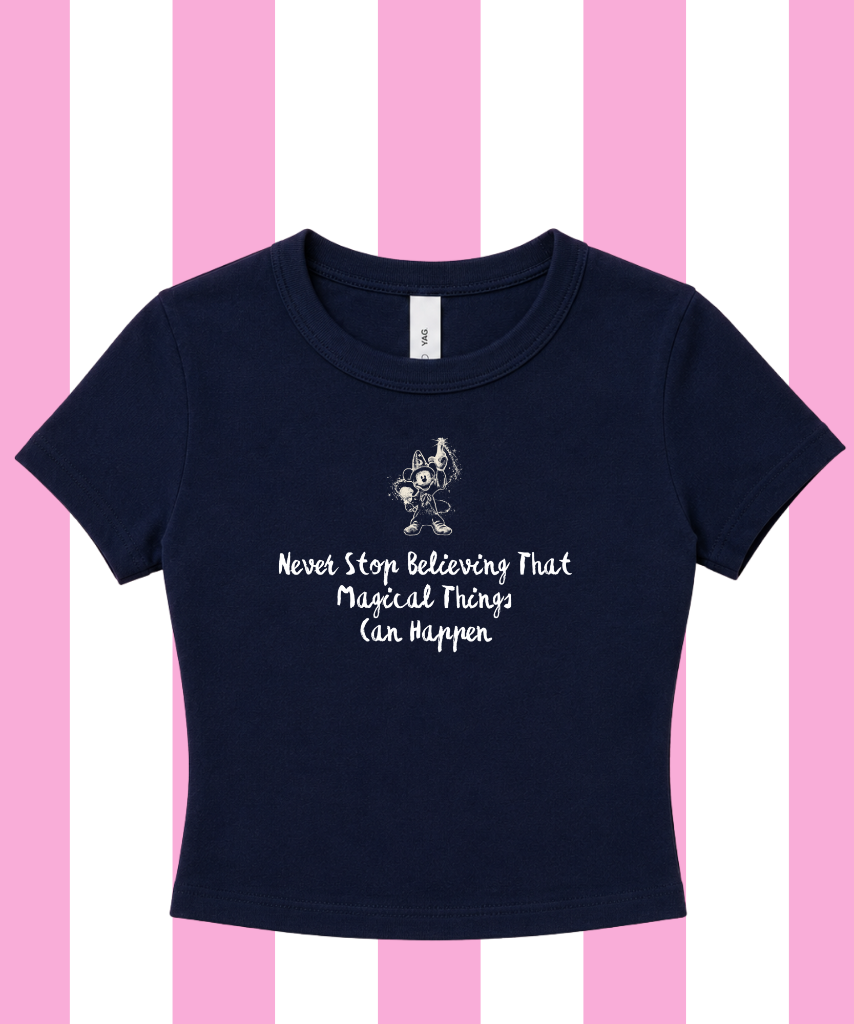 Never Stop Believing Exclusive - Cropped Tee