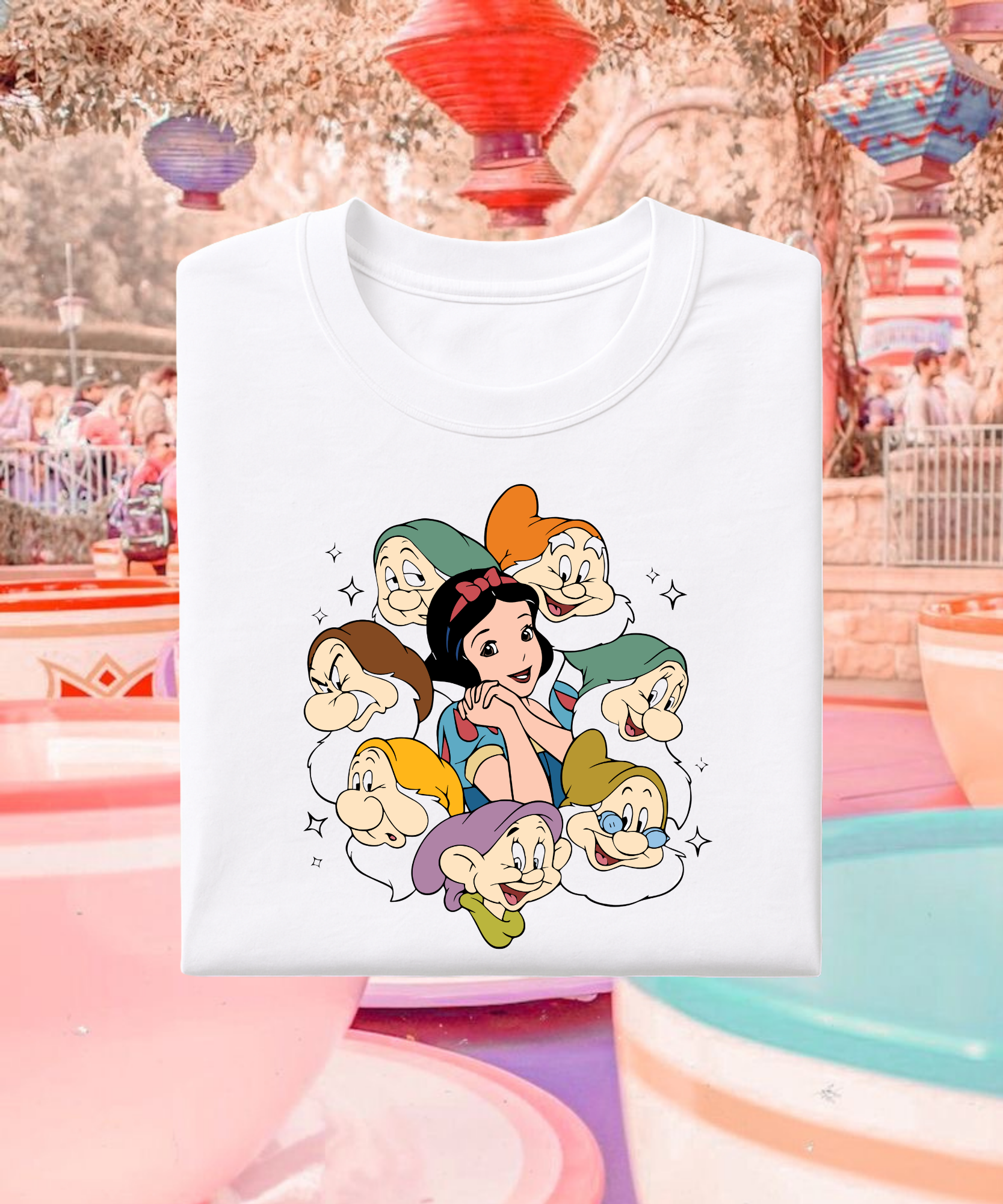 Snow & Dwarfs - Tshirt/Sweatshirt - White