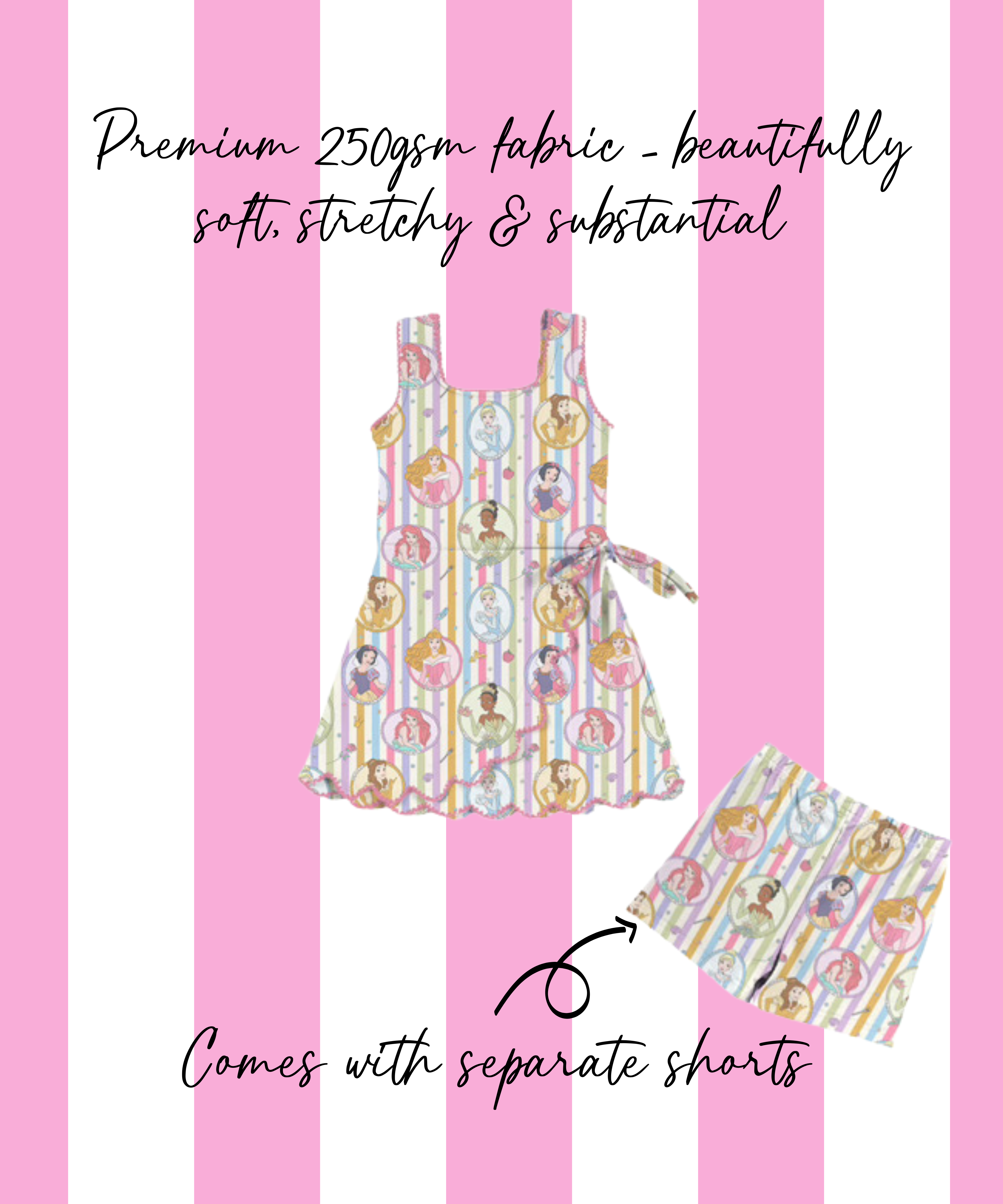 Princess Park Athletic Dress - PRE ORDER