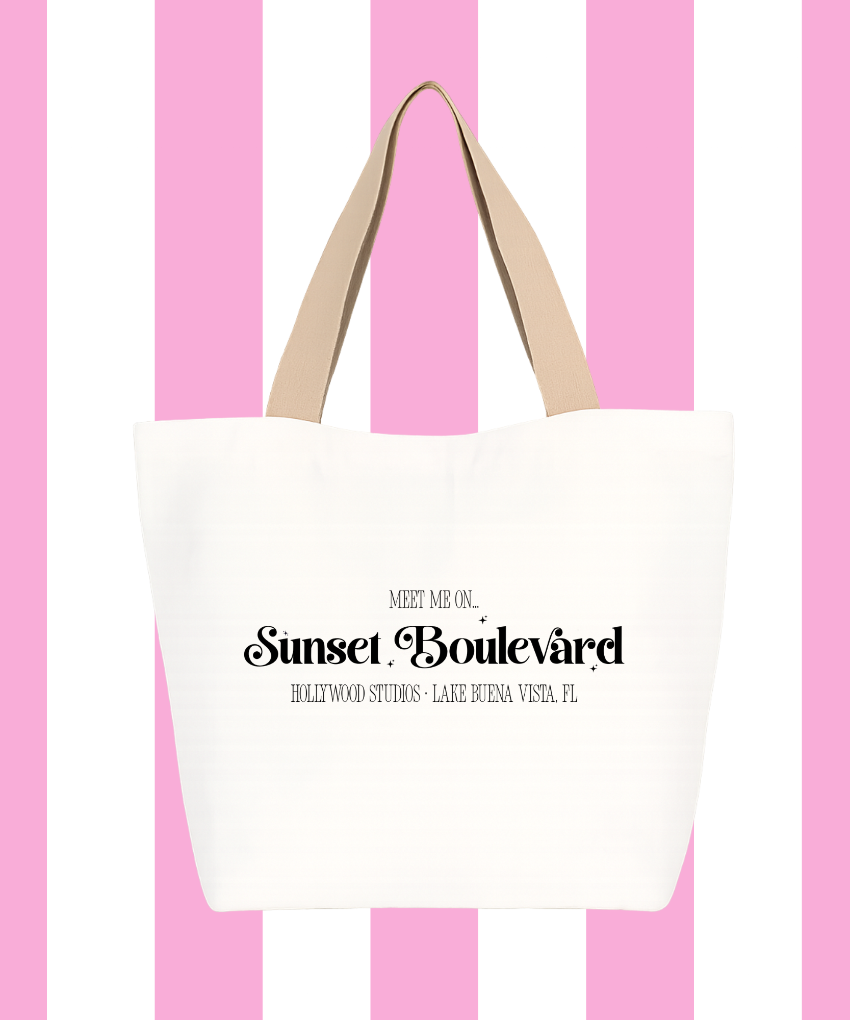 Meet Me On Sunset Boulevard Shopping Bag