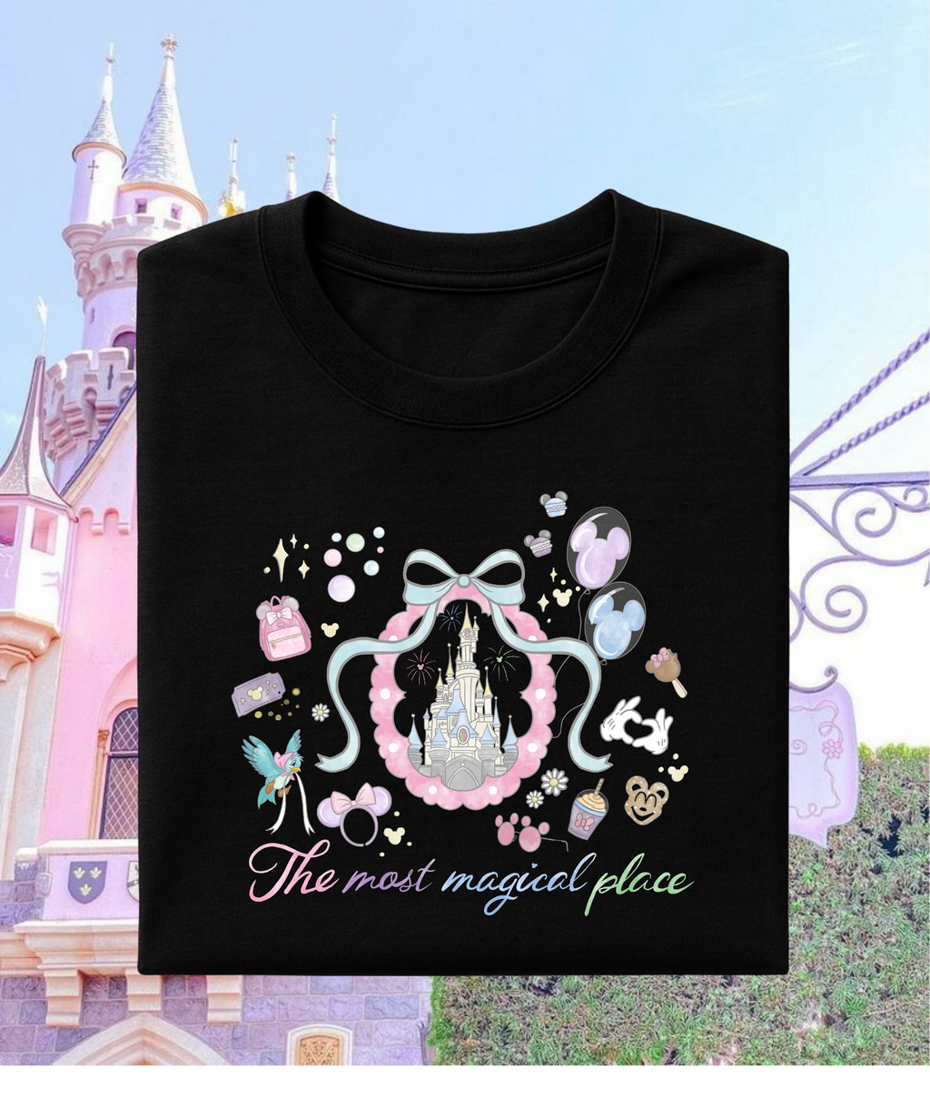Most Magical Place Exclusive - Tshirt - White/Black