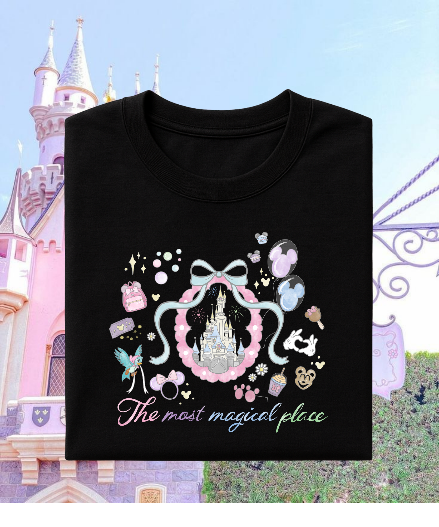 Most Magical Place Exclusive - Tshirt - White/Black