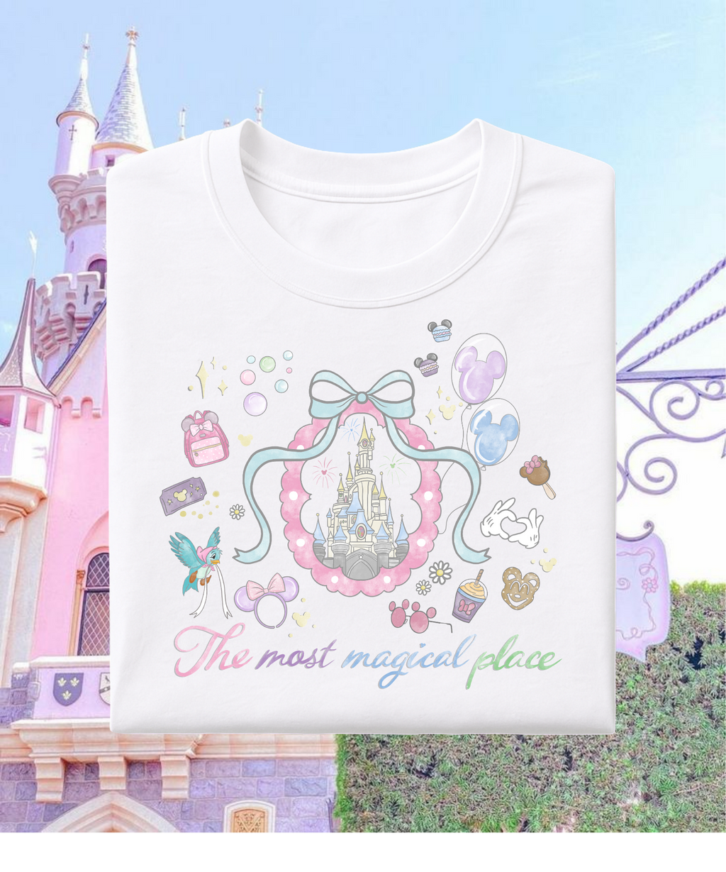 Most Magical Place Exclusive - Tshirt - White/Black