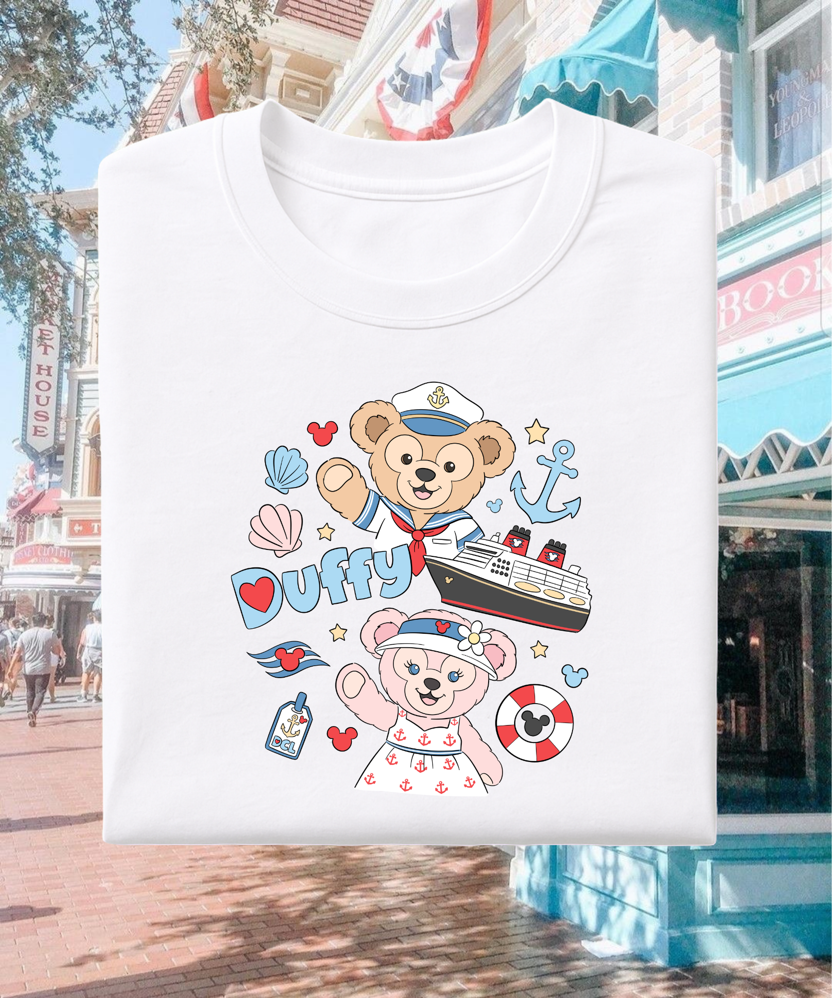 Duffy Cruise - Tshirt/Sweatshirt - White