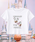 Unwrap The Magic Halloween - Cropped Tee/Cropped Vest - White