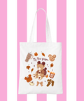 Tis The Season Cozy Bear Tote Bag