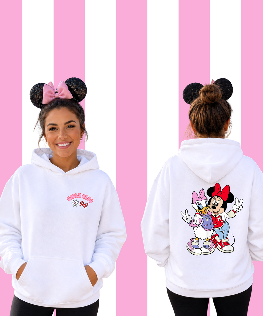 Girls Club Exclusive Double Sided Hoodie