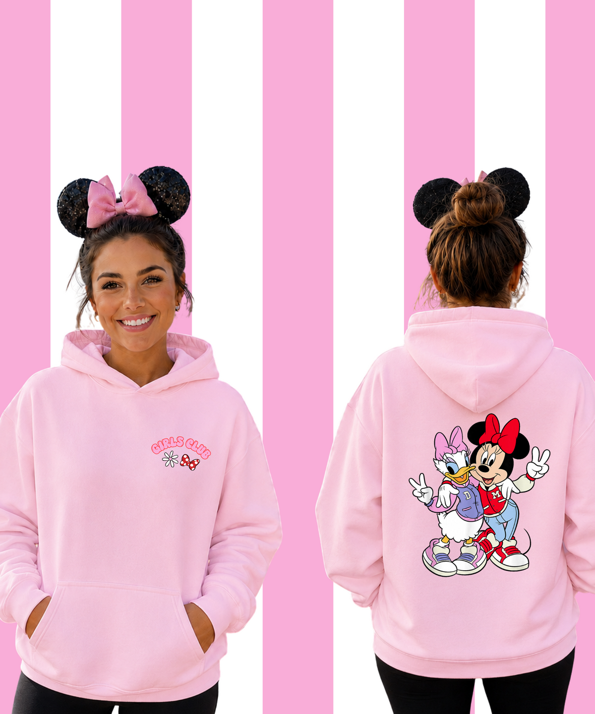 Girls Club Exclusive Double Sided Hoodie