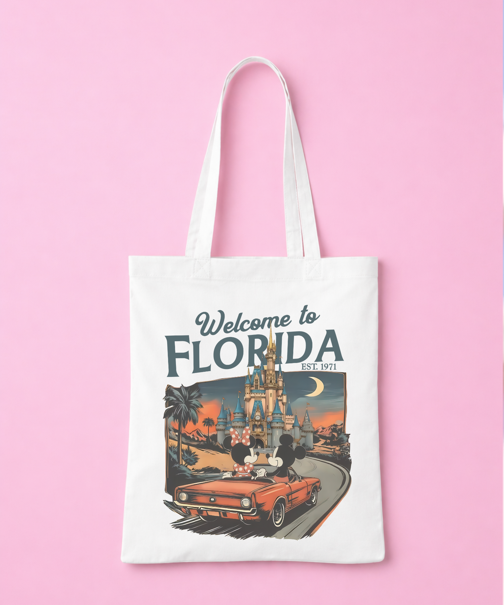 Welcome To Florida White Tote Bag