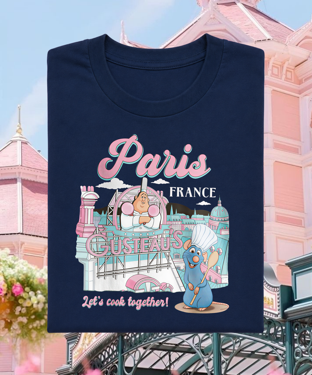 Let’s Cook Together - Tshirt - Navy/Black