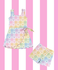 Pastel Mouse Athletic Dress & Shorts Set - PRE ORDER
