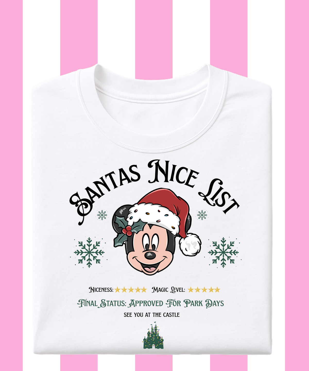 Santas Nice List Exclusive - T-shirt/Sweatshirt