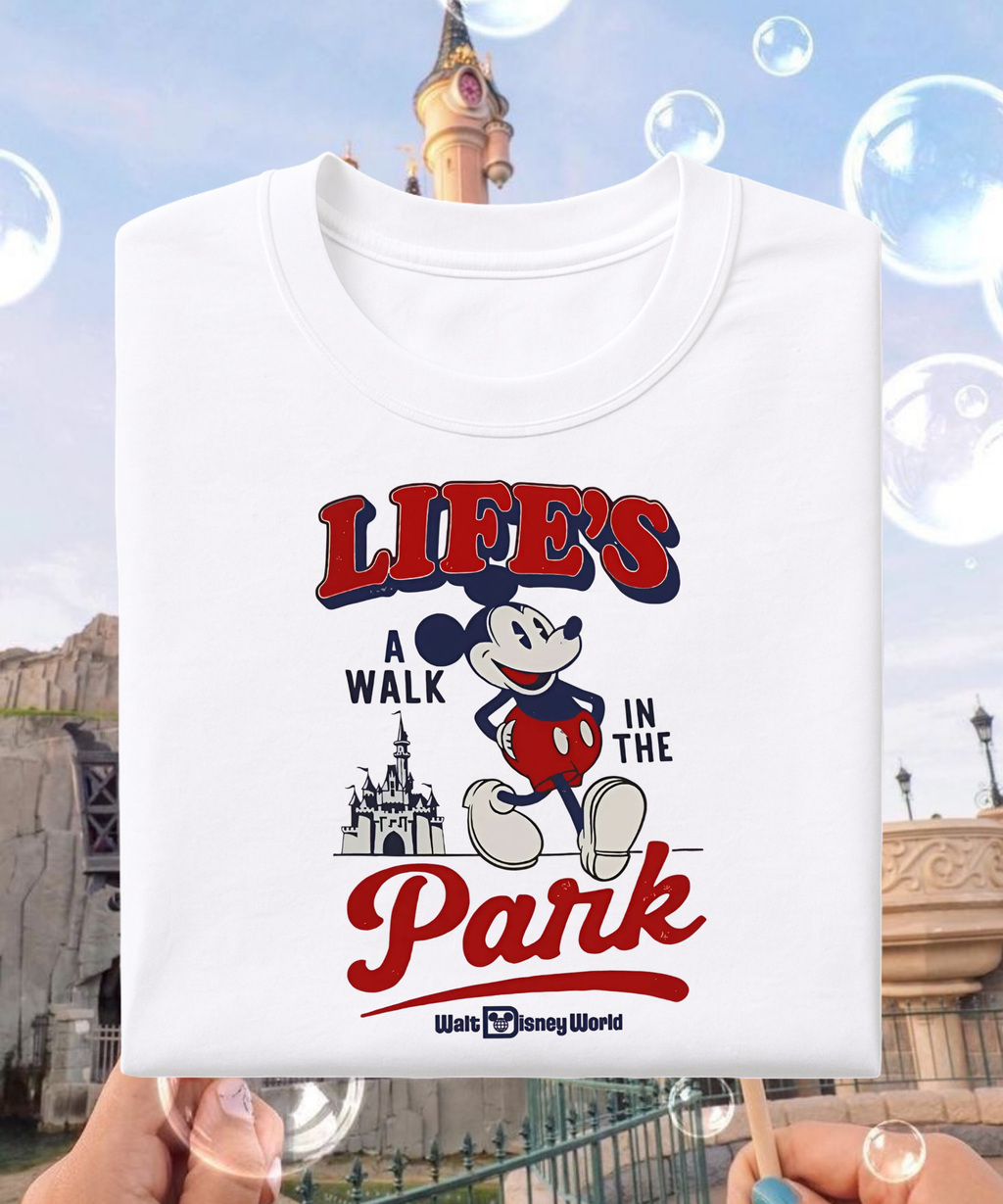 Life’s A Walk In The Park - Tshirt/Sweatshirt - White