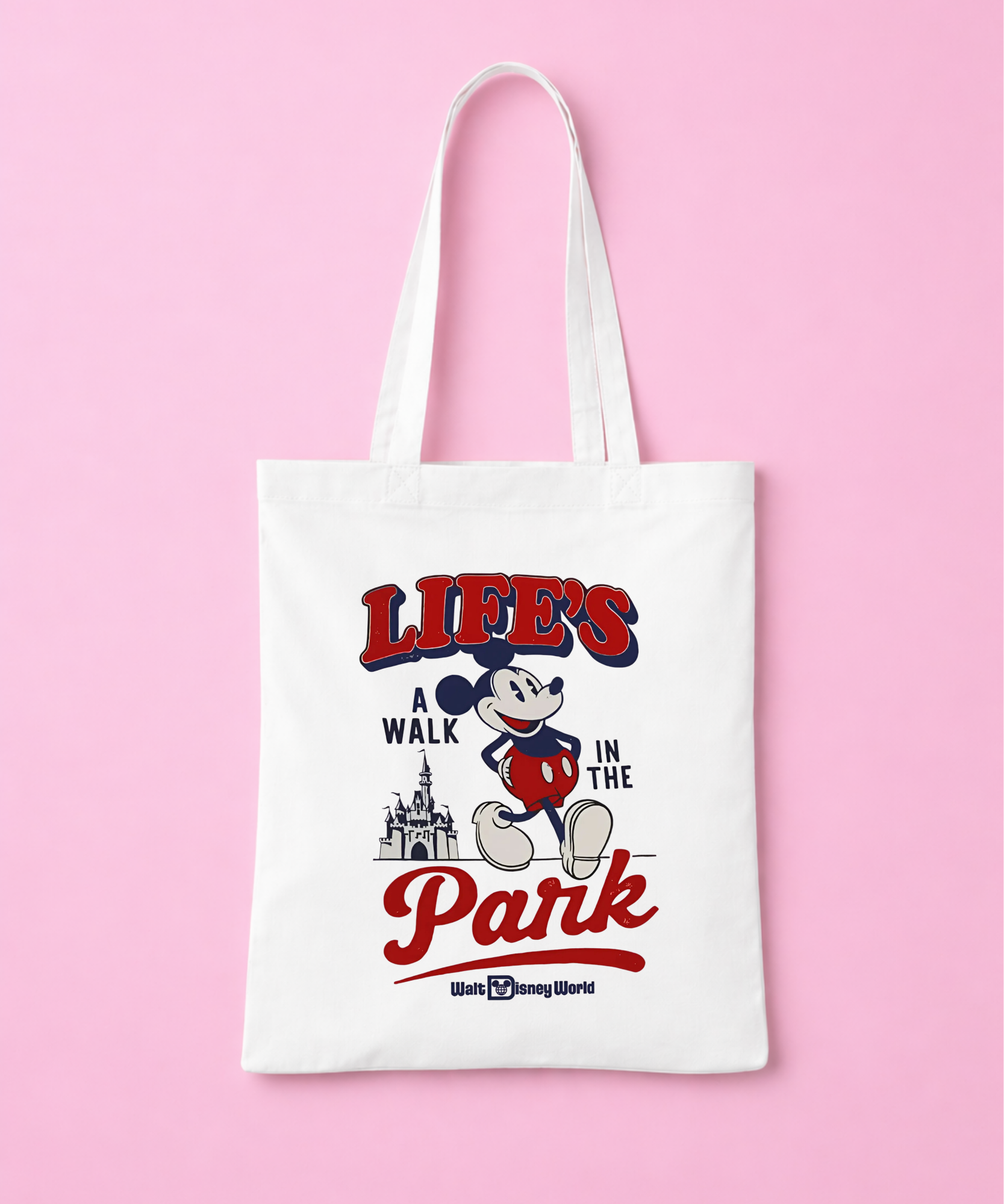 Life’s A Walk In The Park White Tote Bag