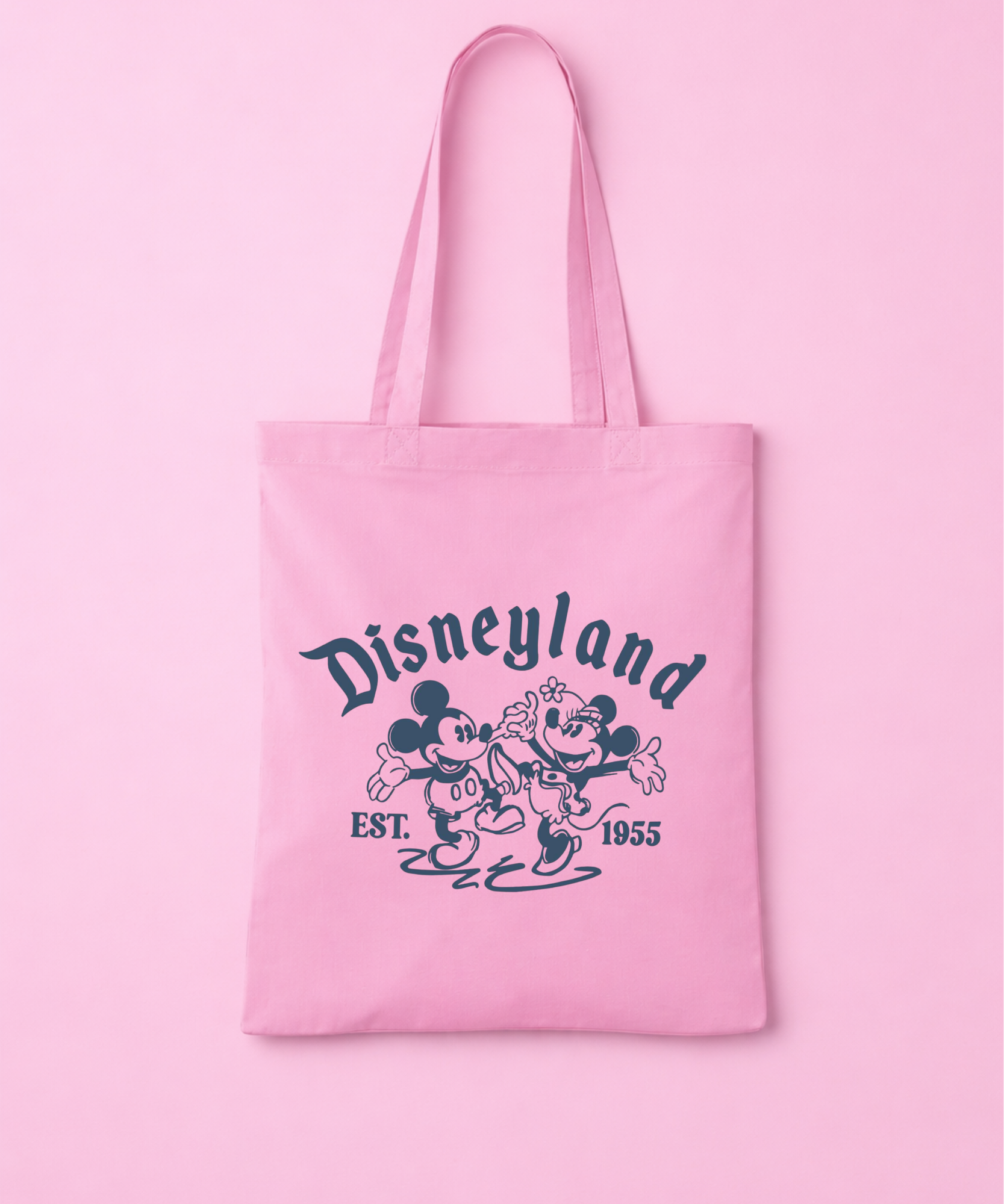 DNYLand Tote Bag - White/Pink