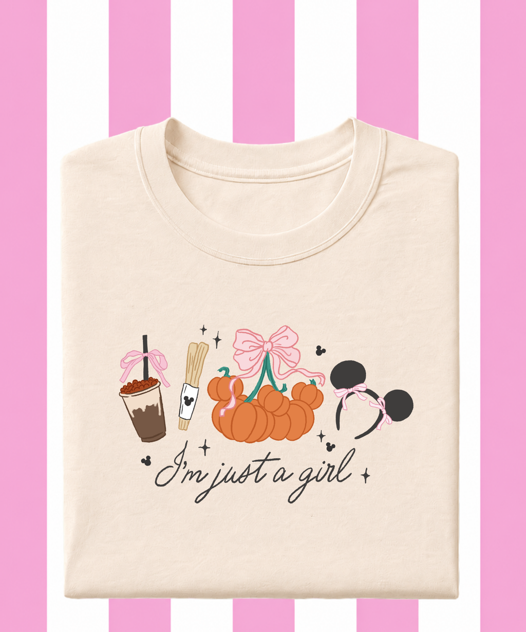 I’m Just A Girl Autumn - T-shirt/Sweatshirt