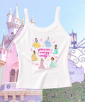 Princess Energy Only Exclusive - Spaghetti Strap Tank Top - White