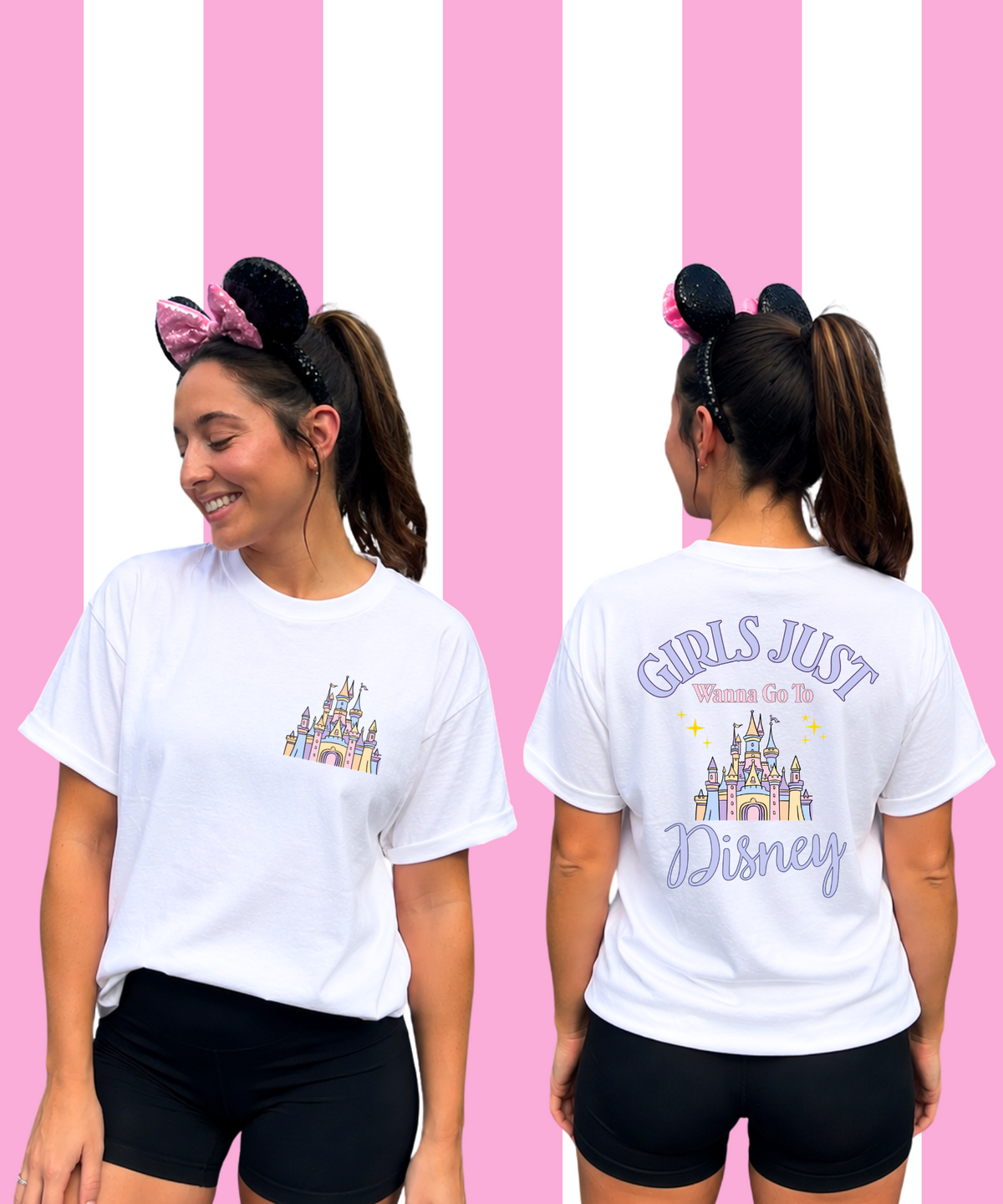 Girls Just Wanna Go To DNY Exclusive - T-shirt