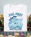 Sail Away Social Club - Tshirt/Sweatshirt - White/Navy