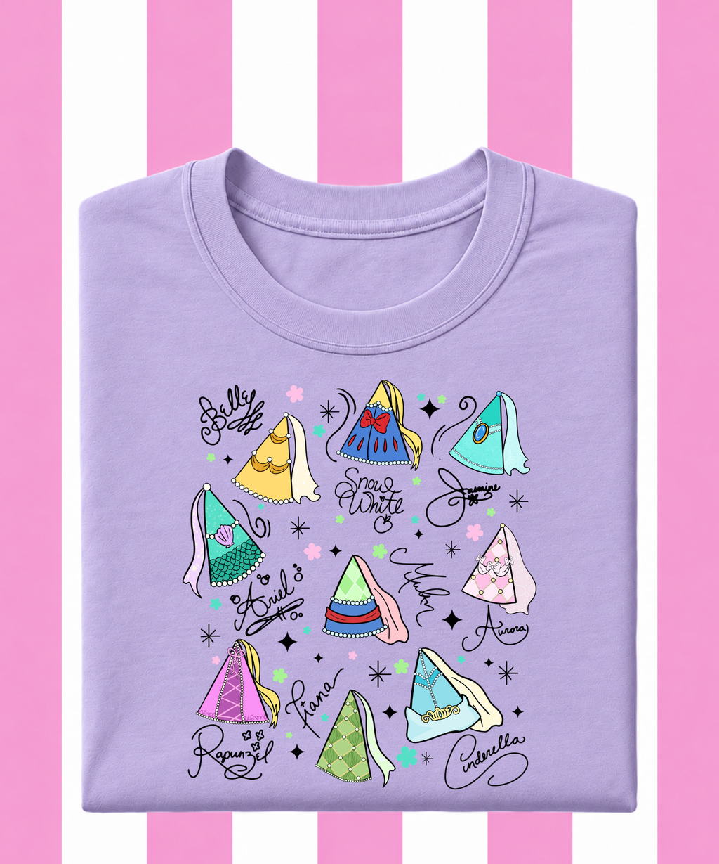 Princess Hats - T-shirt