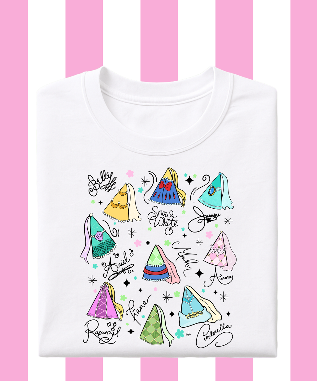Princess Hats - T-shirt