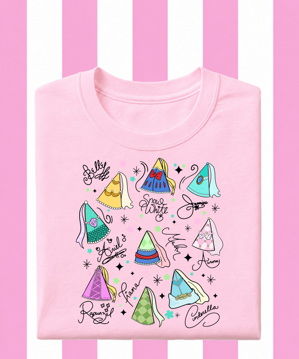 Princess Hats - T-shirt