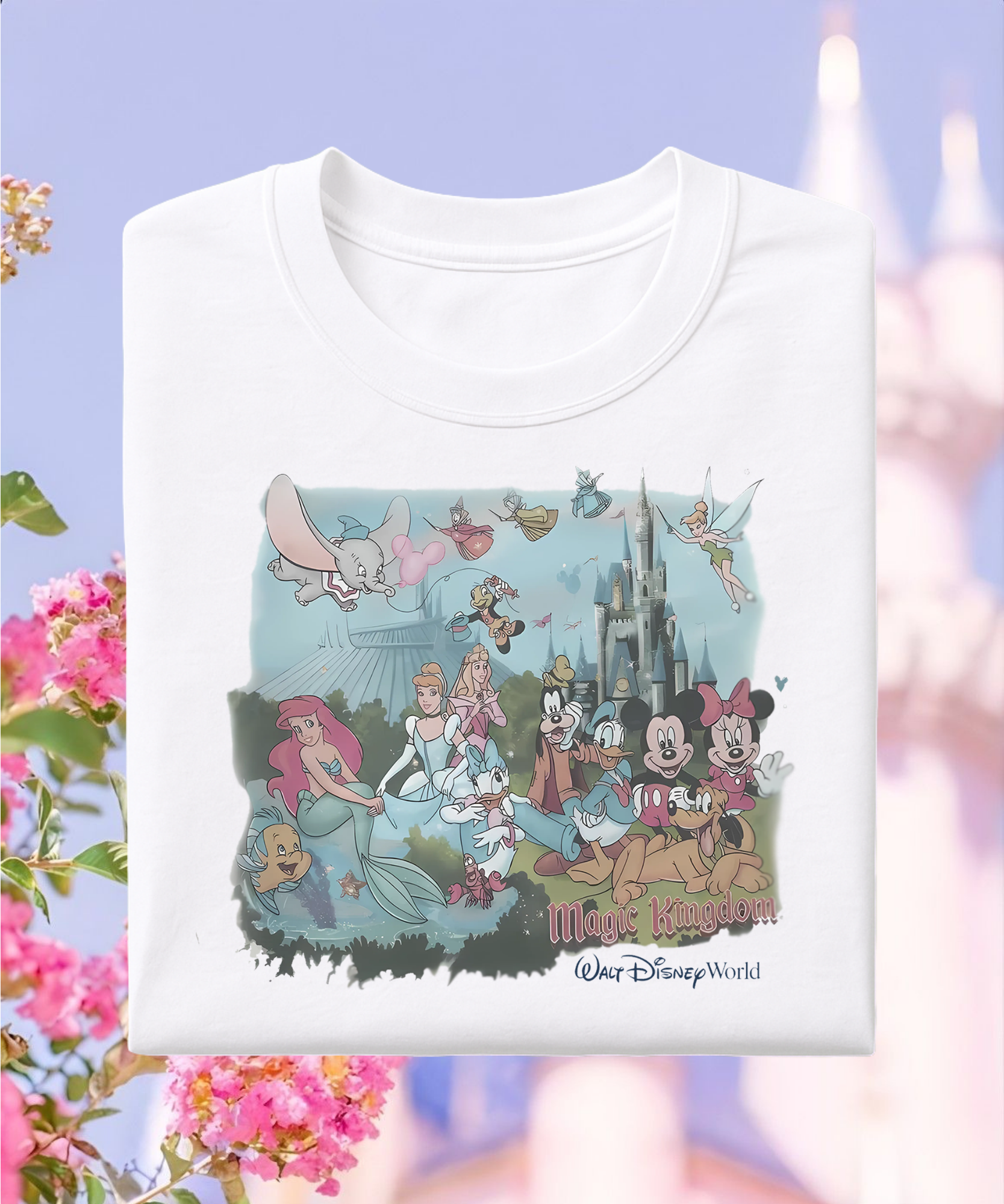 Vintage DNY - Tshirt/Sweatshirt - White/Pink